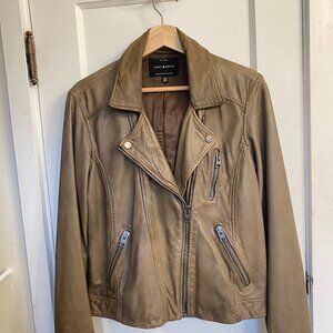 Leather Moto Jacket